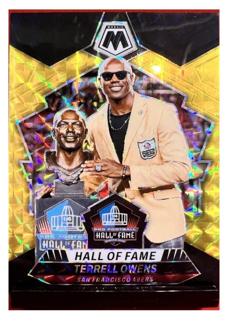 2024 Panini Mosaic Base Set Terrell Owens #295 card