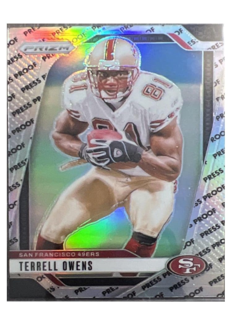 2024 Panini Prizm Base Set Terrell Owens #257 card