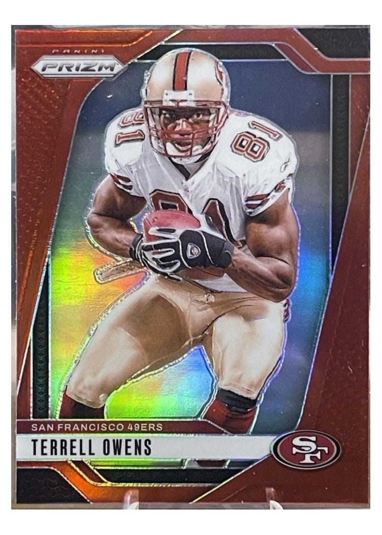 2024 Panini Prizm Base Set Terrell Owens #257 card