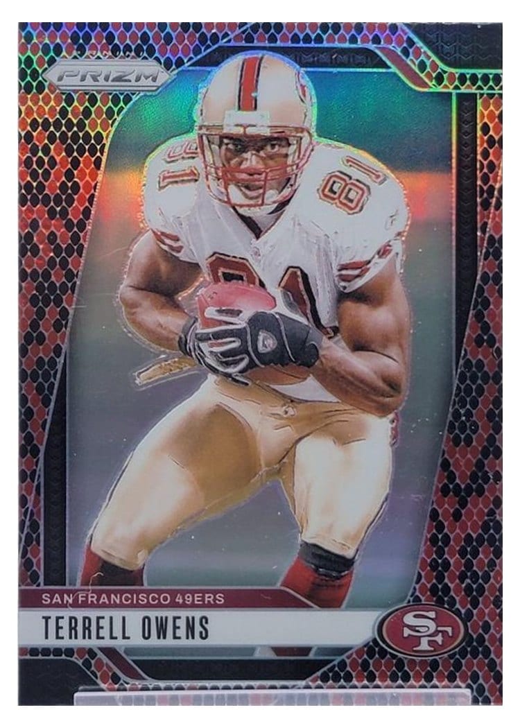 2024 Panini Prizm Base Set Terrell Owens #257 card