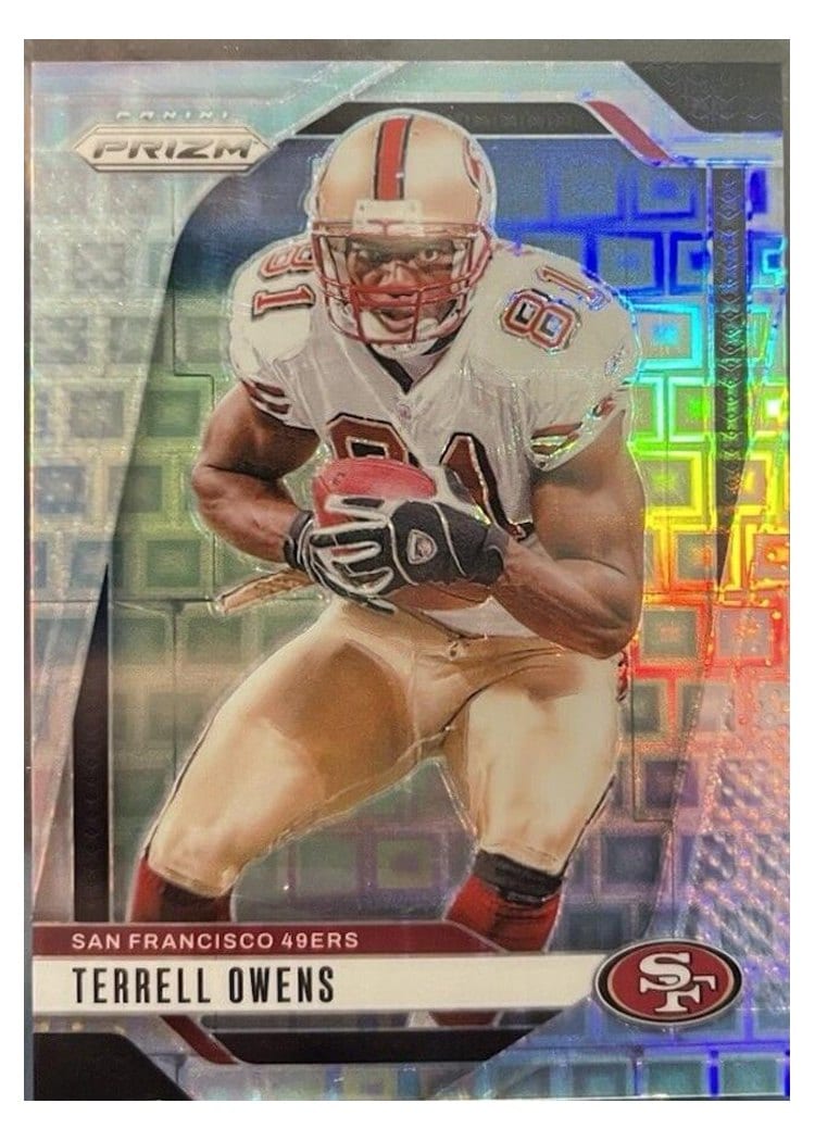 2024 Panini Prizm Base Set Terrell Owens Pandora #257 card