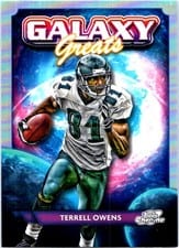 2024 Topps Chrome Cosmic Galaxy Greats Terrell Owens #GG-10 card
