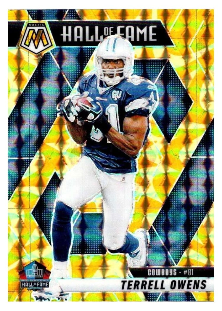2025 Panini Mosaic Base Set Terrell Owens #297 card