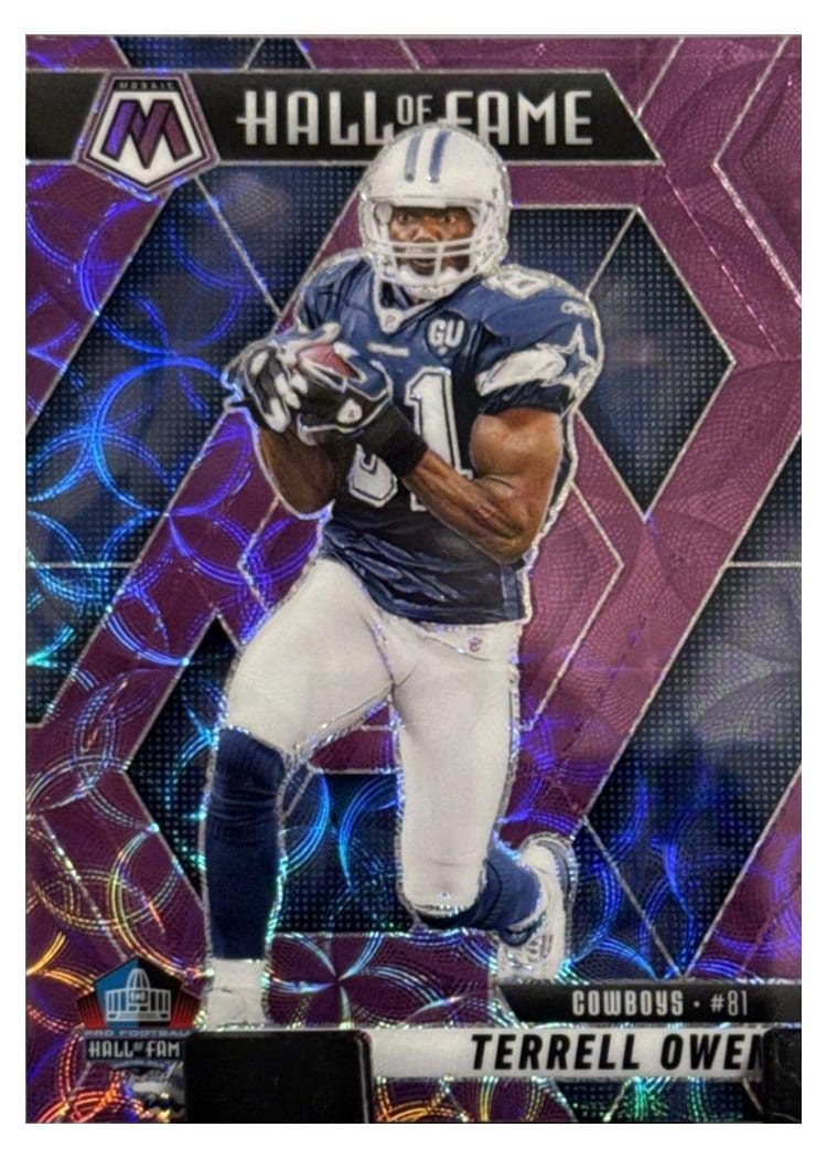 2025 Panini Mosaic Base Set Terrell Owens #297 card