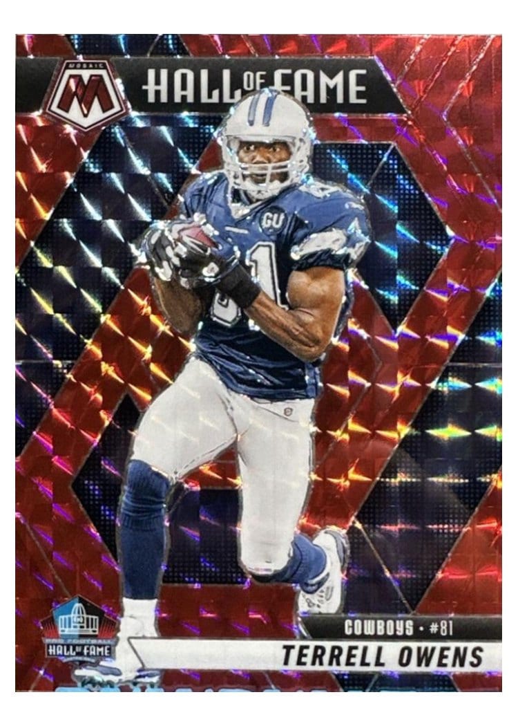 2025 Panini Mosaic Base Set Terrell Owens #297 card