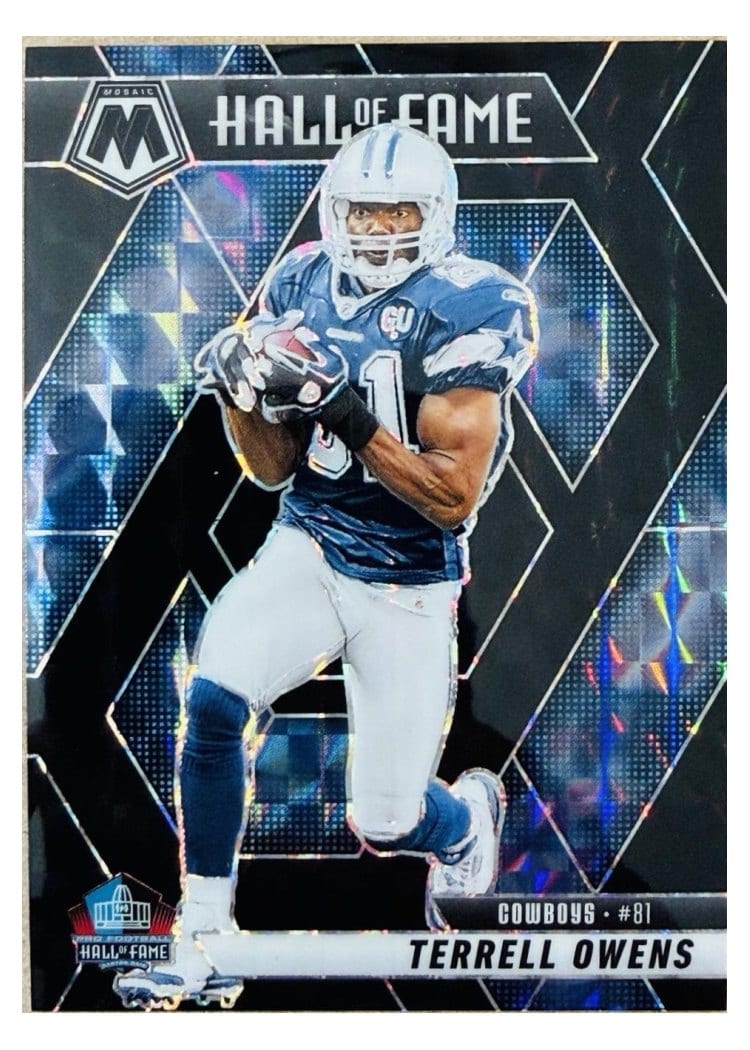 2025 Panini Mosaic Base Set Terrell Owens #297 card