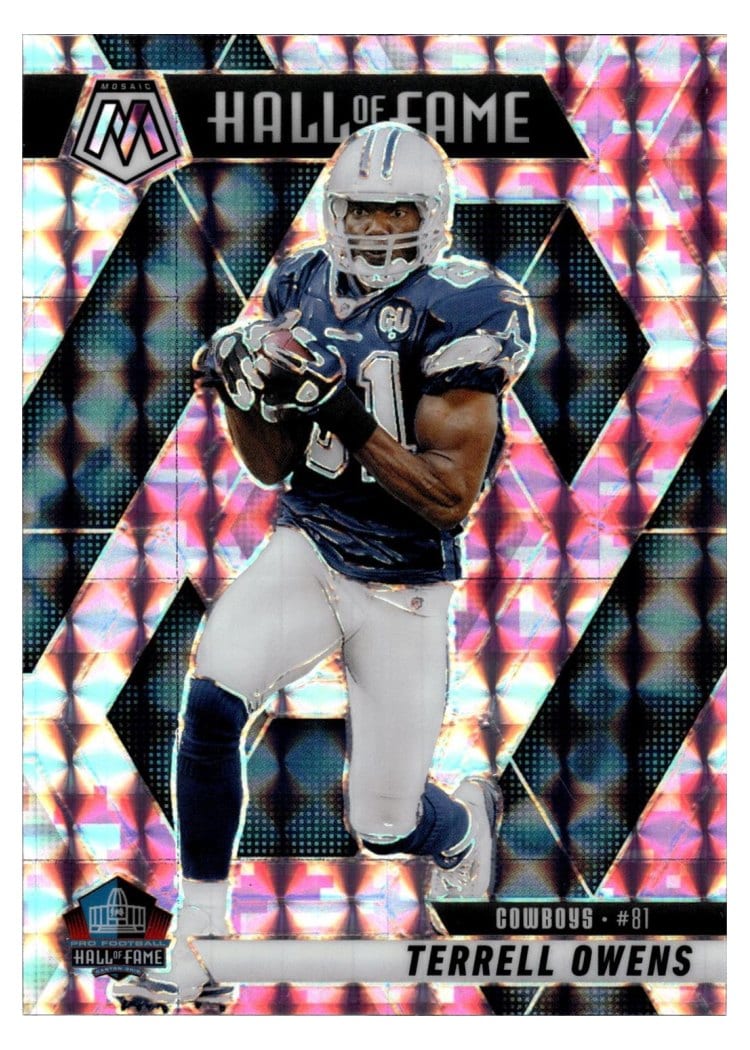 2025 Panini Mosaic Base Set Terrell Owens #297 card