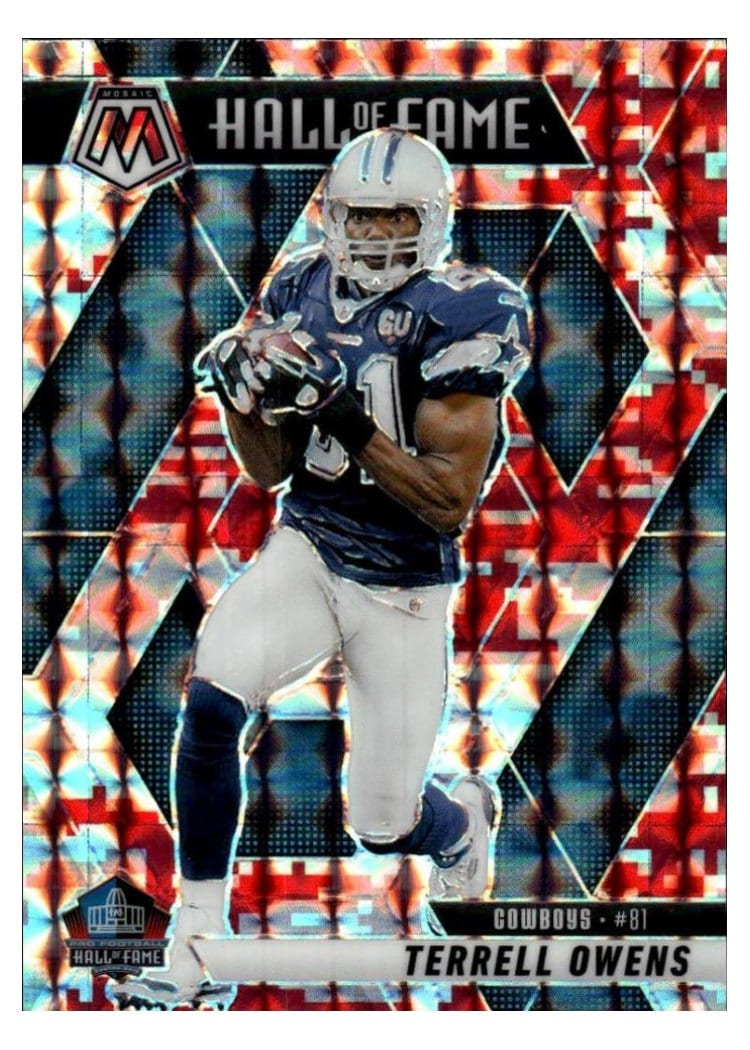 2025 Panini Mosaic Base Set Terrell Owens #297 card
