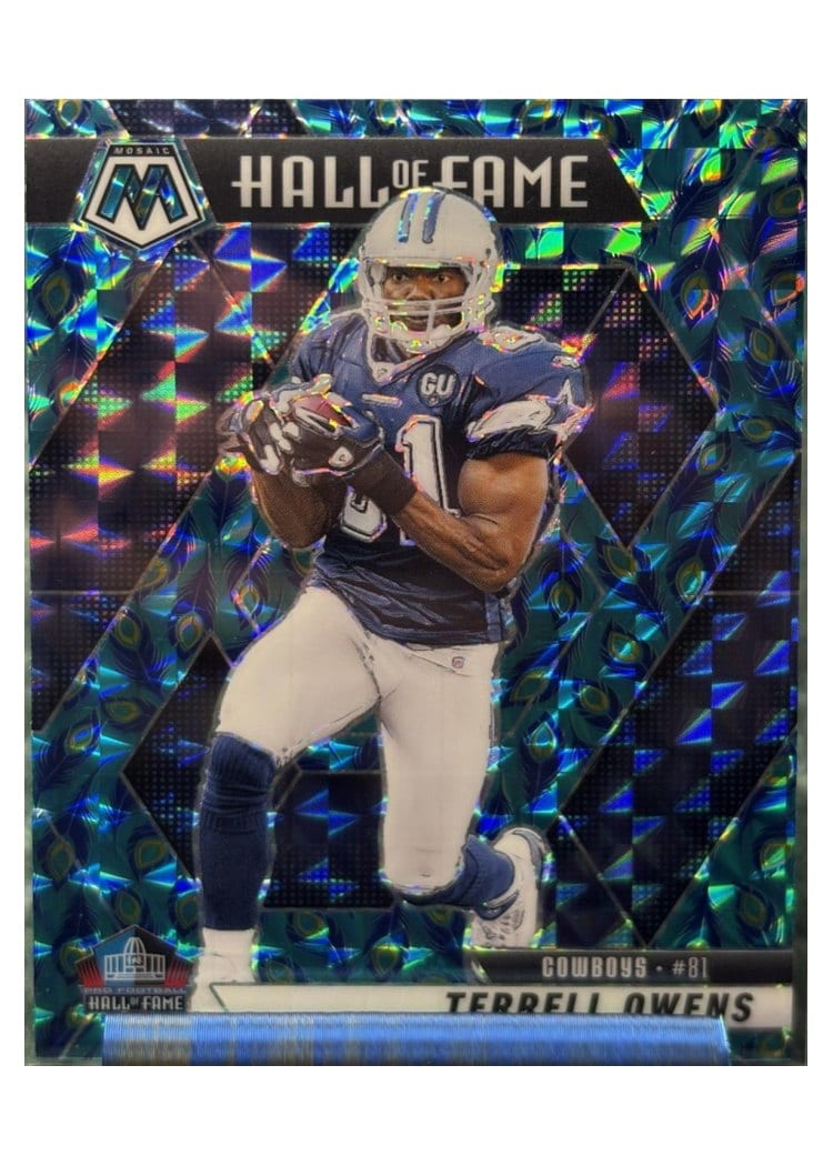 2025 Panini Mosaic Base Set Terrell Owens #297 card