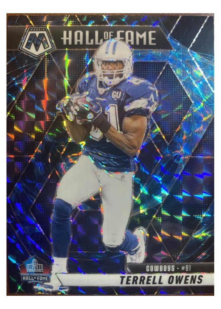 2025 Panini Mosaic Base Set Terrell Owens #297 card