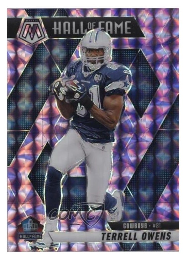 2025 Panini Mosaic Base Set Terrell Owens #297 card