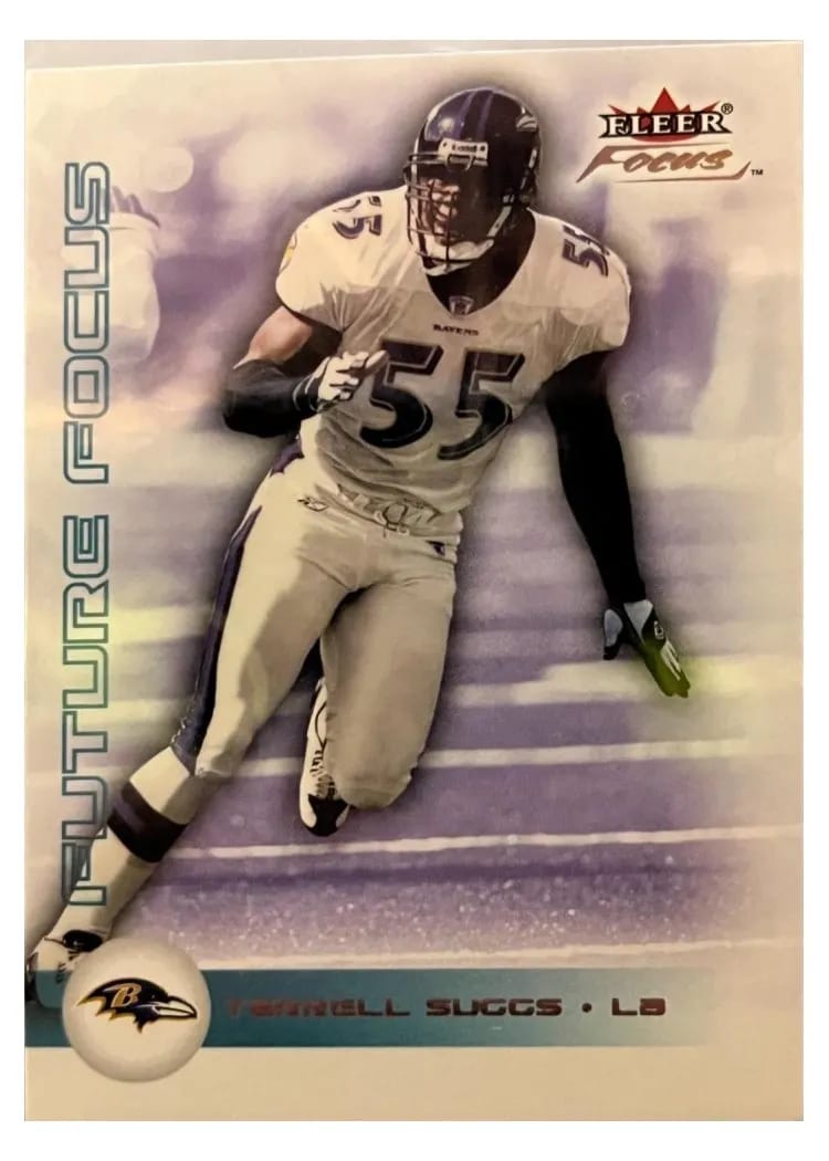 2003 Fleer Focus Terrell Suggs #128