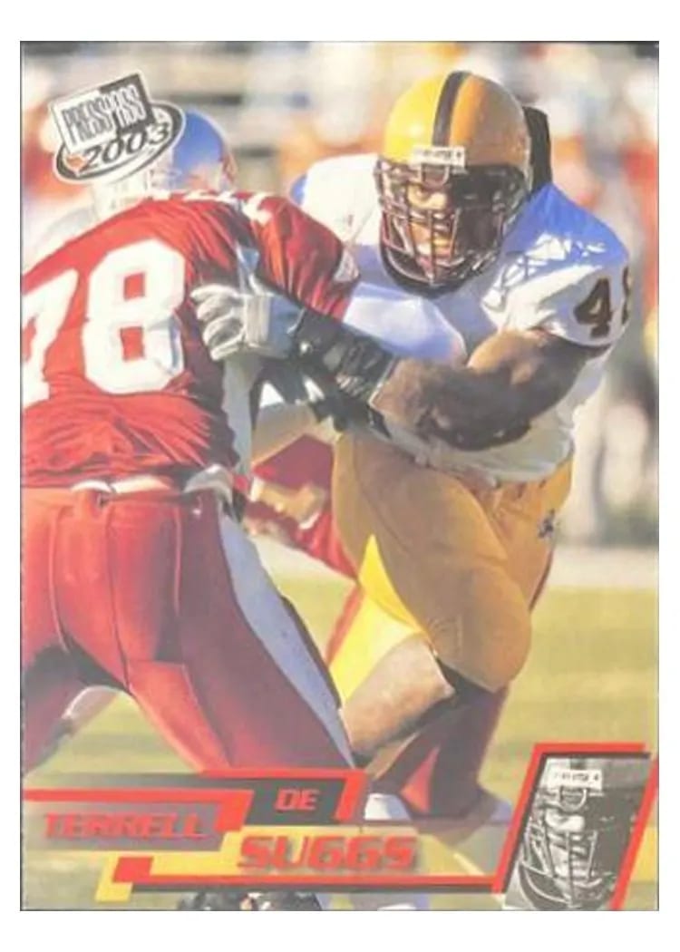 2003 Press Pass Terrell Suggs #41 card
