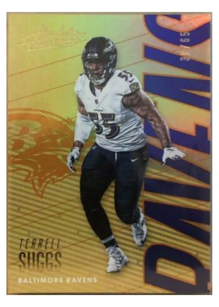 2018 Panini Absolute Terrell Suggs #9 card