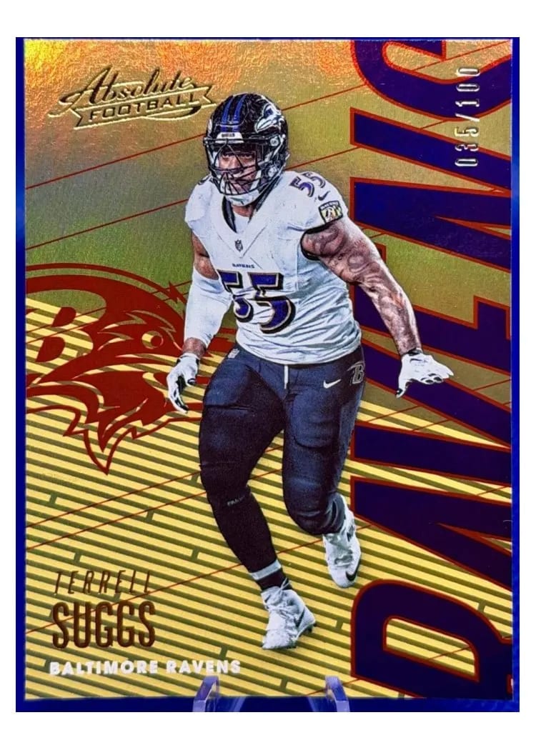 2018 Panini Absolute Terrell Suggs #9 card