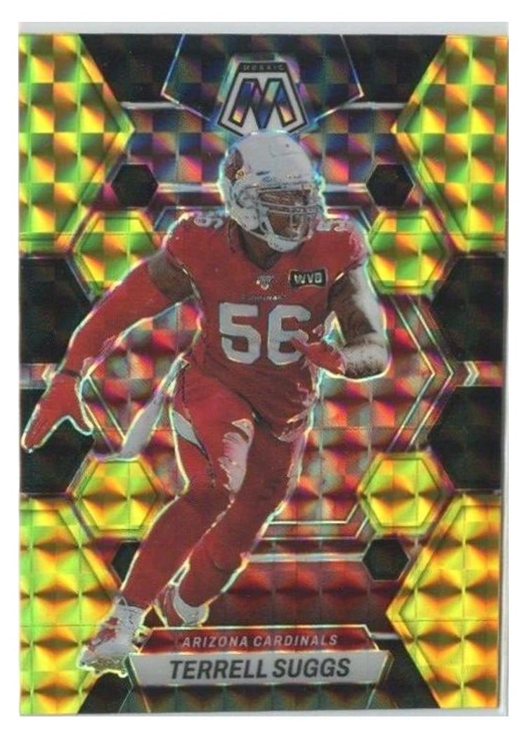 2023 Panini Mosaic Base Set Terrell Suggs #4 card