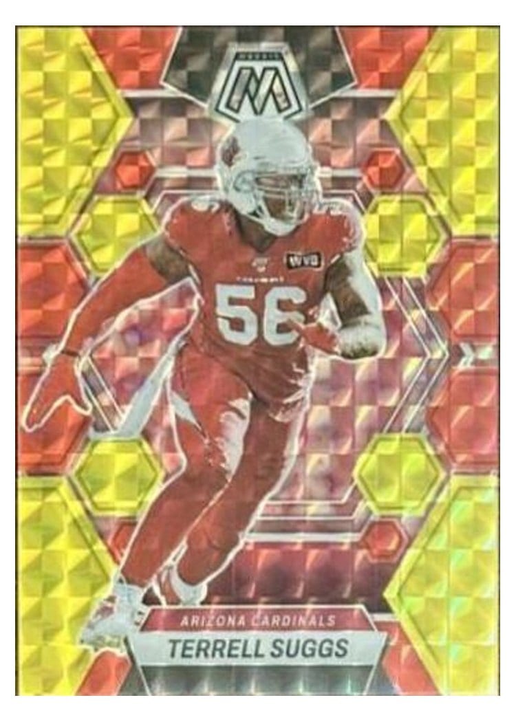 2023 Panini Mosaic Base Set Terrell Suggs #4 card