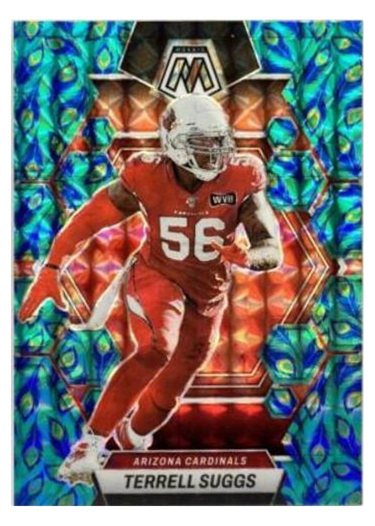 2023 Panini Mosaic Base Set Terrell Suggs #4 card