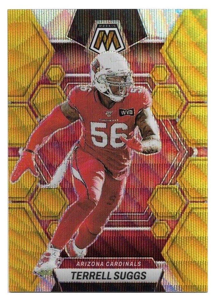 2023 Panini Mosaic Base Set Terrell Suggs #4 card
