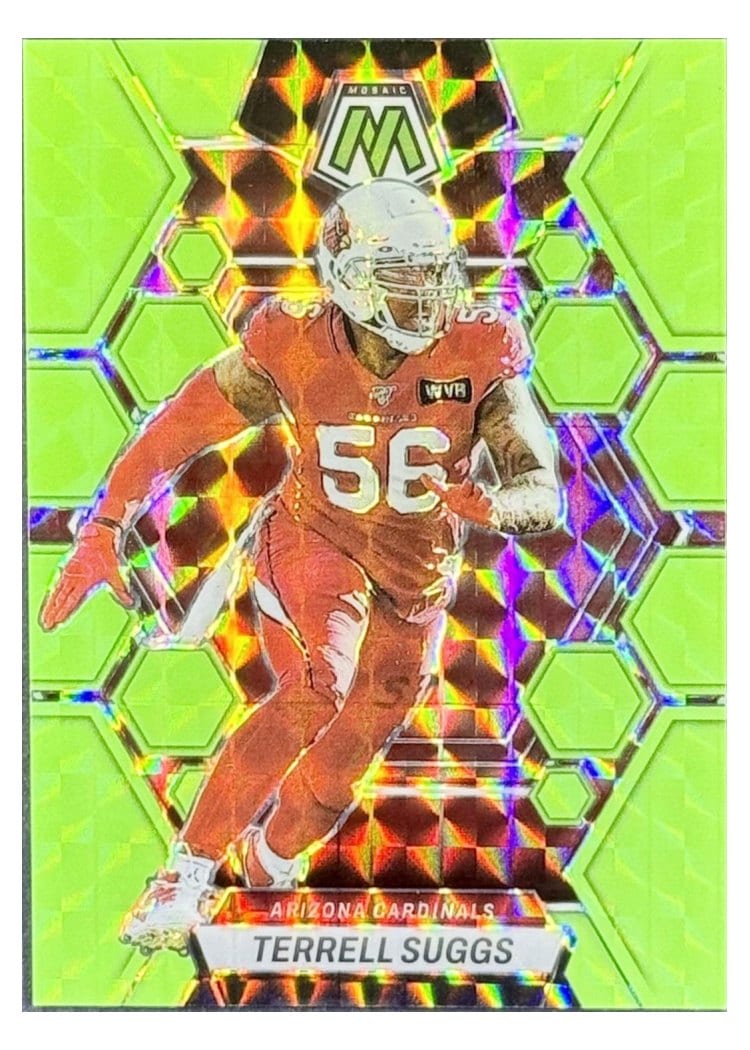 2023 Panini Mosaic Base Set Terrell Suggs #4 card