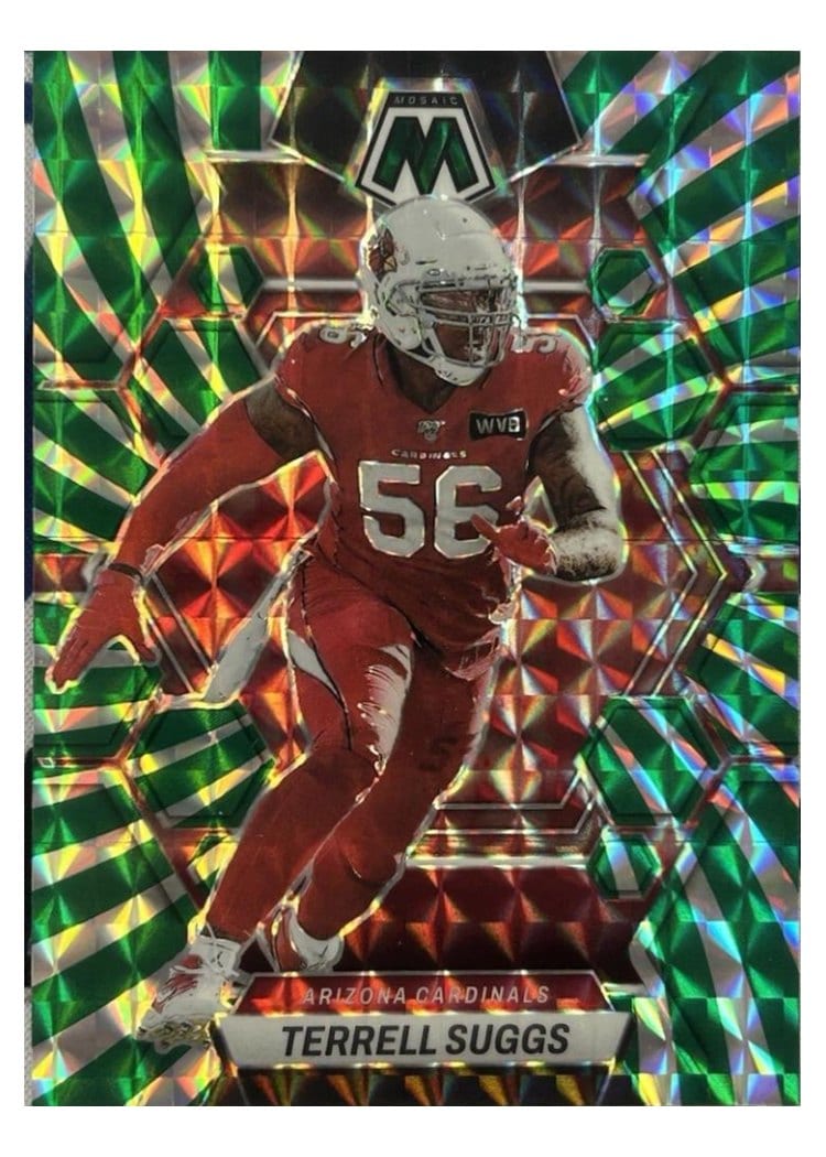 2023 Panini Mosaic Base Set Terrell Suggs #4 card