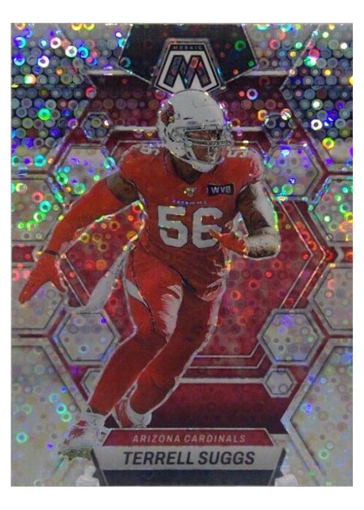 2023 Panini Mosaic Base Set Terrell Suggs #4 card