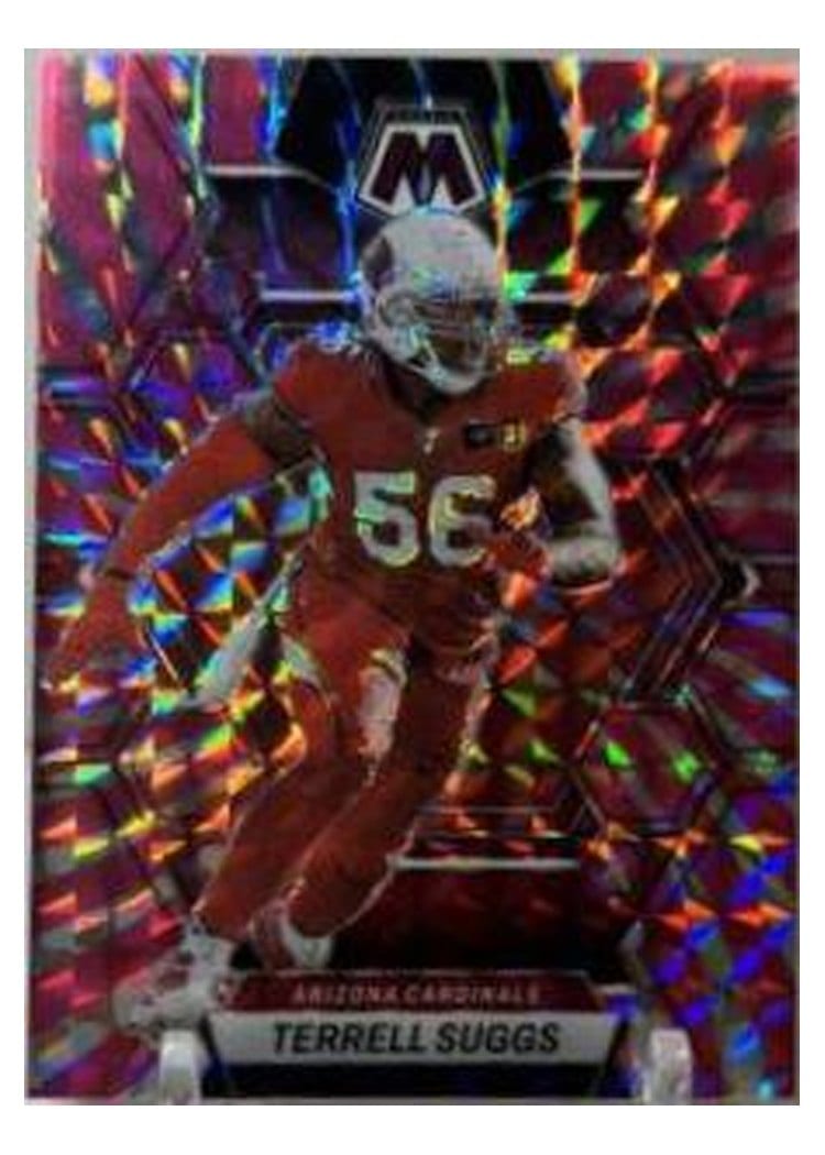 2023 Panini Mosaic Base Set Terrell Suggs #4 card