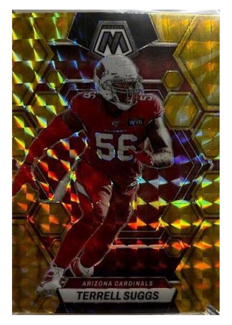2023 Panini Mosaic Base Set Terrell Suggs #4 card