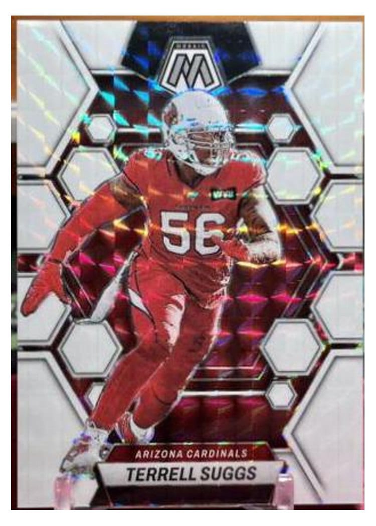 2023 Panini Mosaic Base Set Terrell Suggs #4 card