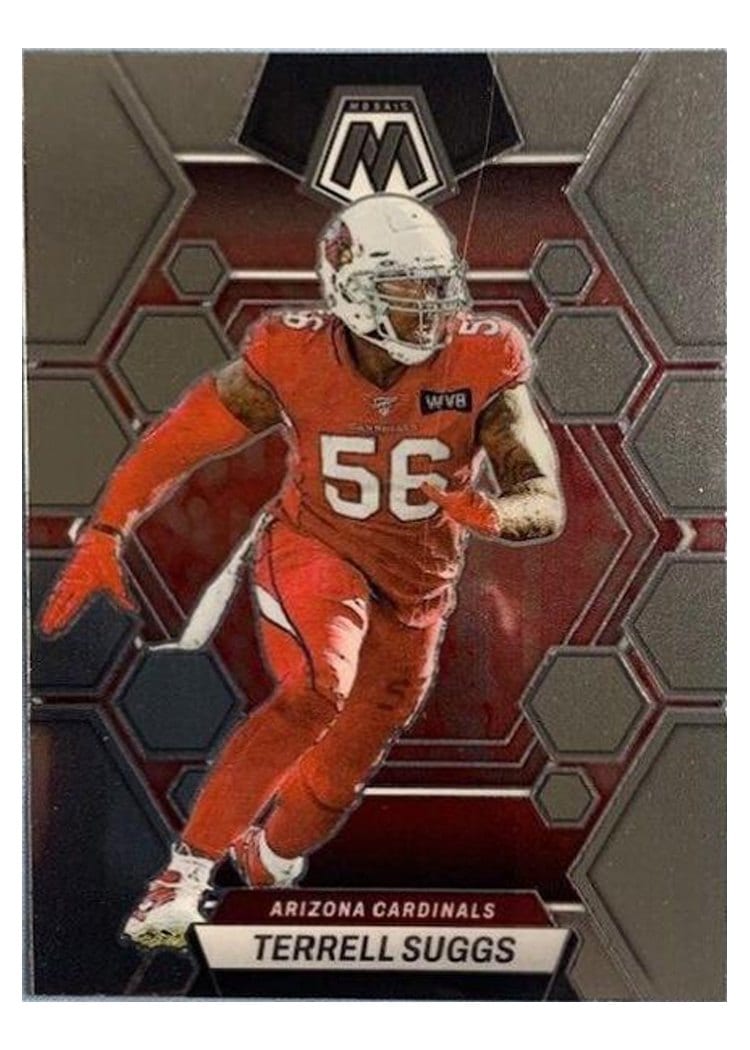 2023 Panini Mosaic Base Set Terrell Suggs #4 card