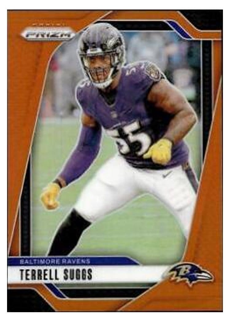 2024 Panini Prizm Base Set Terrell Suggs Orange #26 card