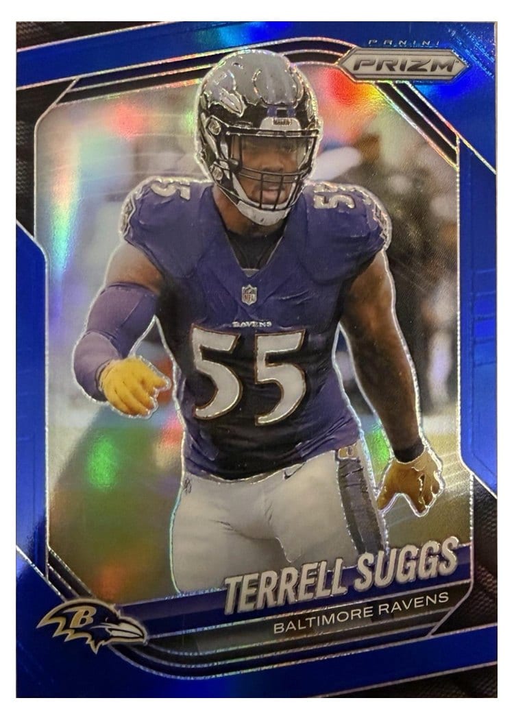 2025 Panini Prizm Base Set Terrell Suggs #93 card