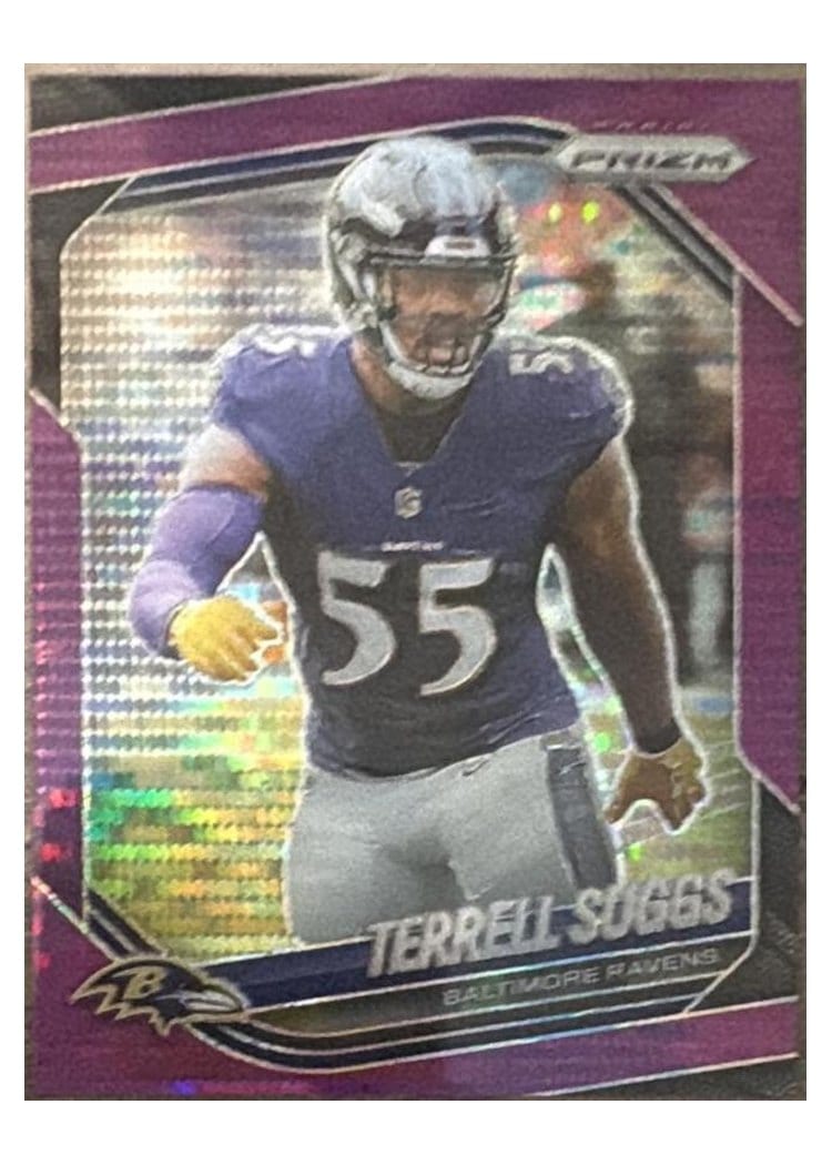 2025 Panini Prizm Base Set Terrell Suggs #93 card