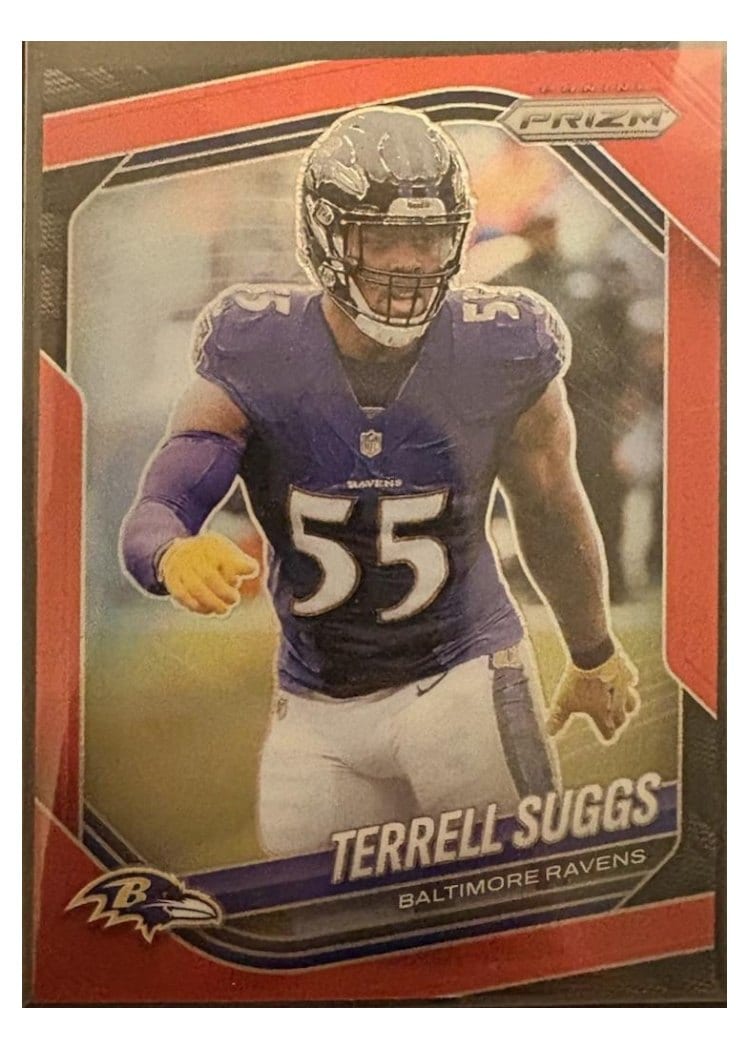 2025 Panini Prizm Base Set Terrell Suggs #93 card