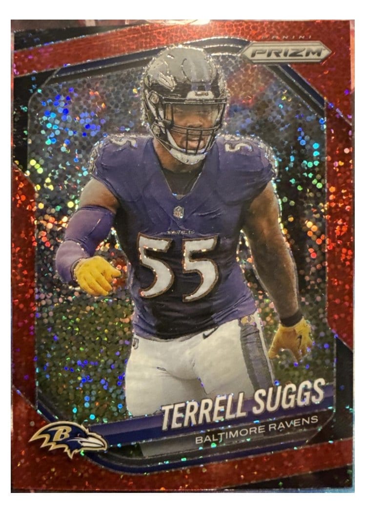 2025 Panini Prizm Base Set Terrell Suggs #93 card