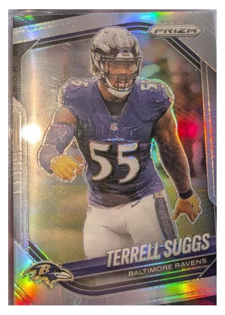 2025 Panini Prizm Base Set Terrell Suggs #93 card