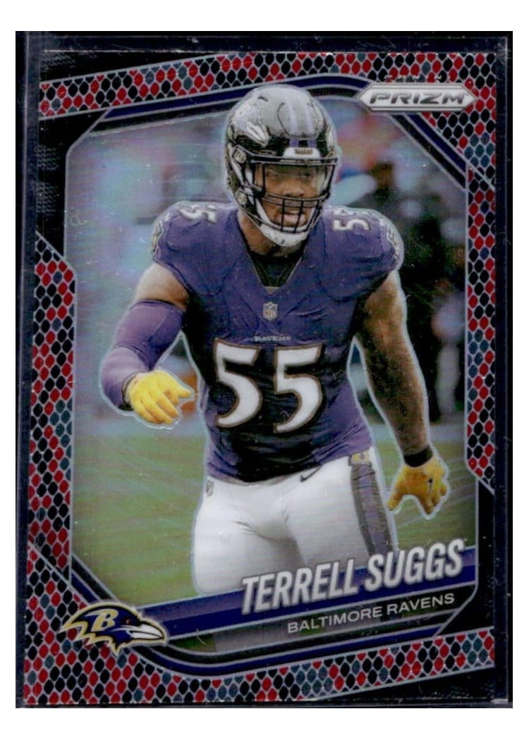 2025 Panini Prizm Base Set Terrell Suggs #93 card
