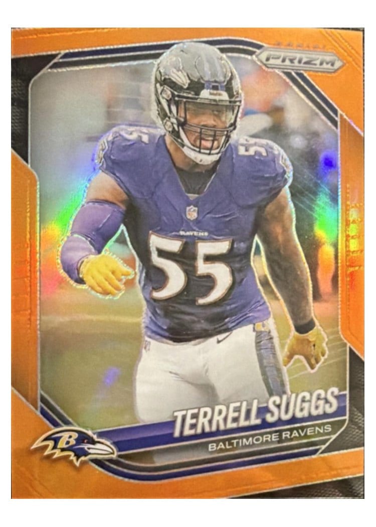 2025 Panini Prizm Base Set Terrell Suggs #93 card