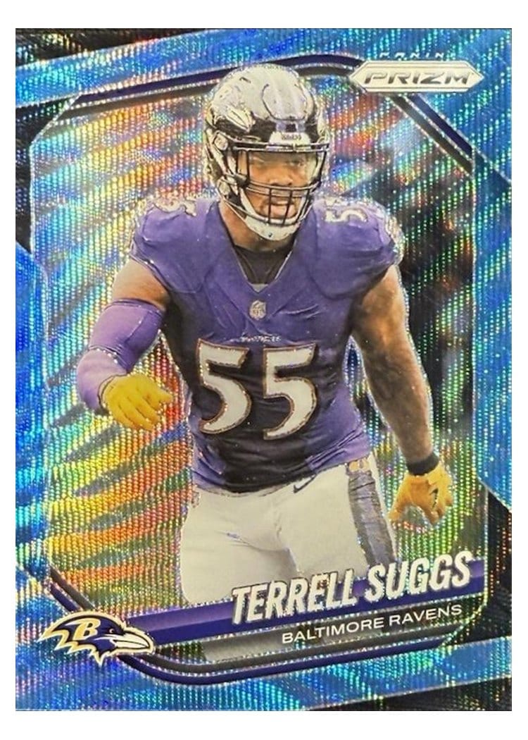 2025 Panini Prizm Base Set Terrell Suggs #93 card