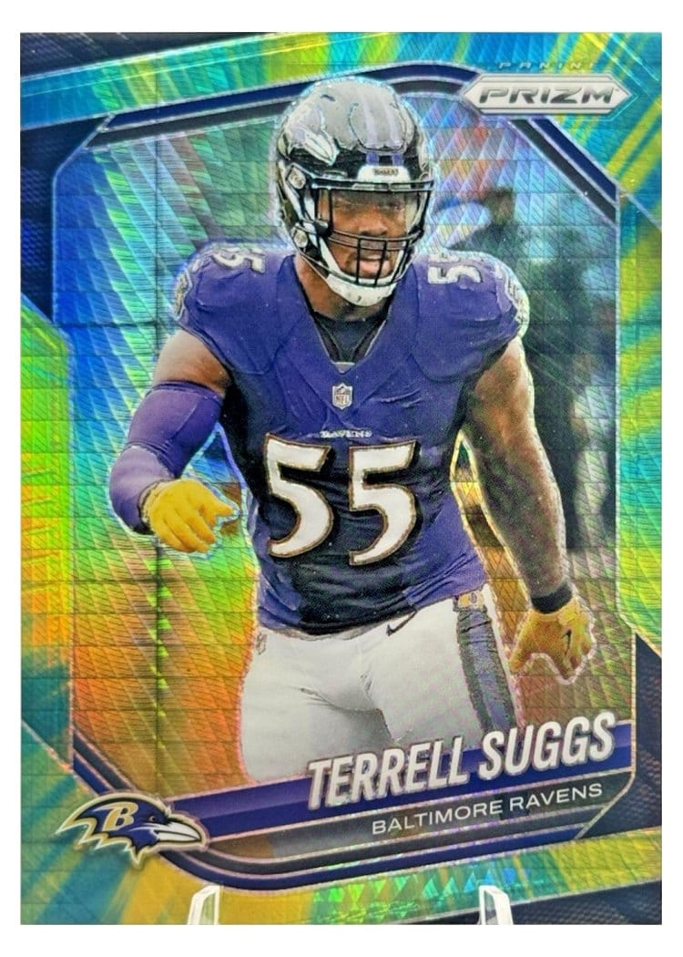 2025 Panini Prizm Base Set Terrell Suggs #93 card