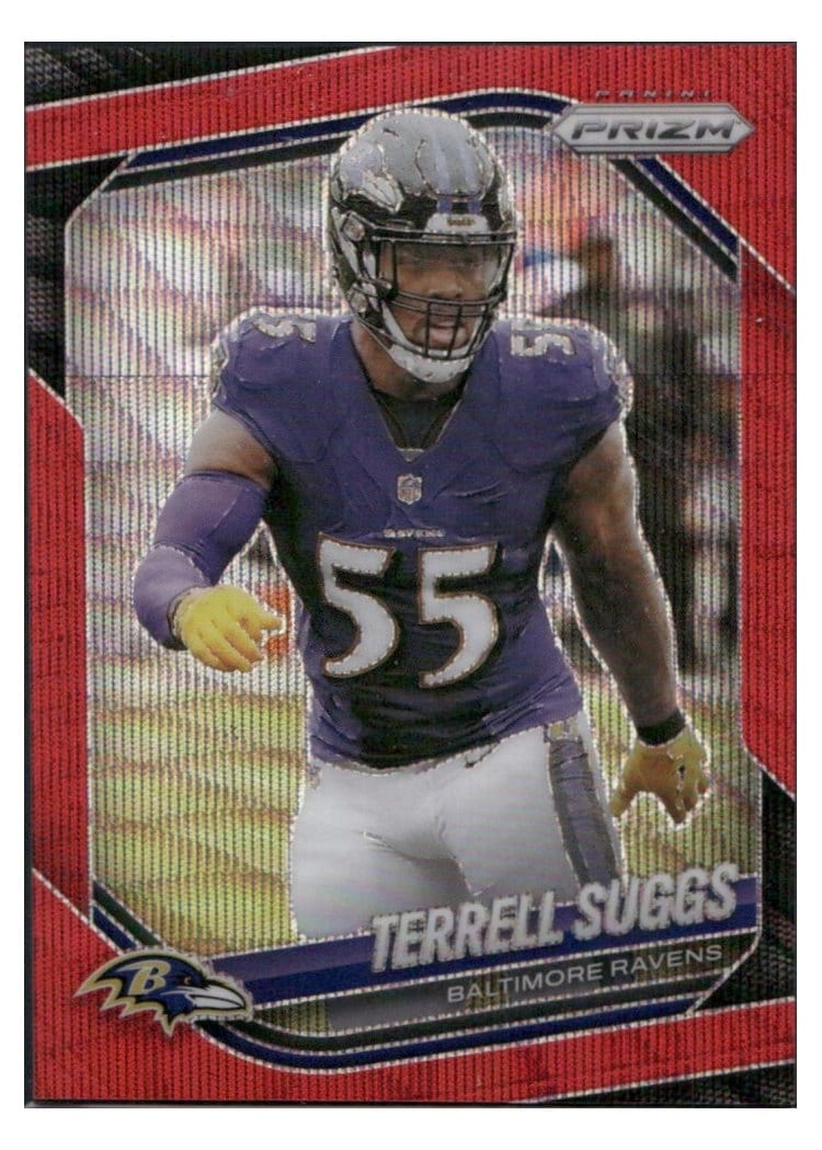 2025 Panini Prizm Base Set Terrell Suggs #93 card
