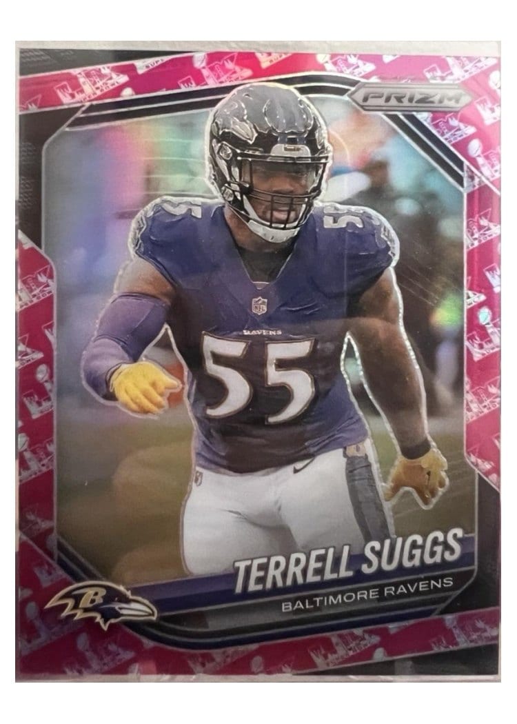 2025 Panini Prizm Base Set Terrell Suggs #93 card