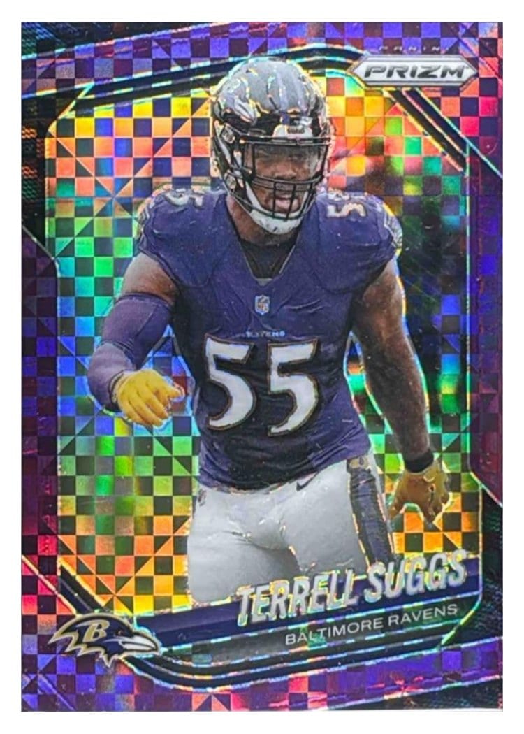 2025 Panini Prizm Base Set Terrell Suggs #93 card