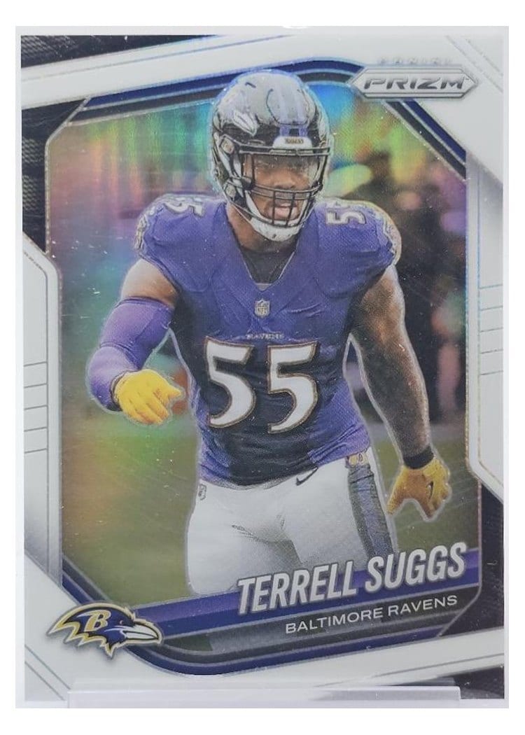 2025 Panini Prizm Base Set Terrell Suggs #93 card