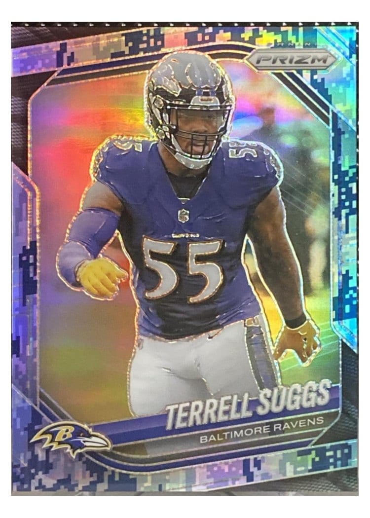 2025 Panini Prizm Base Set Terrell Suggs #93 card