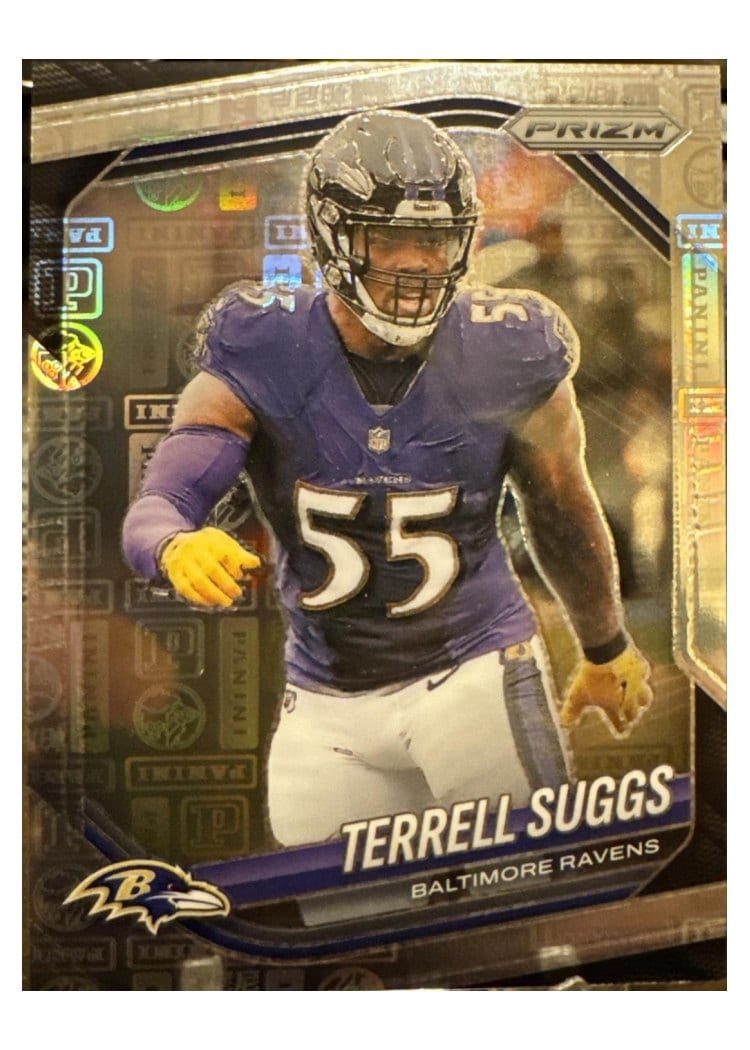 2025 Panini Prizm Base Set Terrell Suggs #93 card