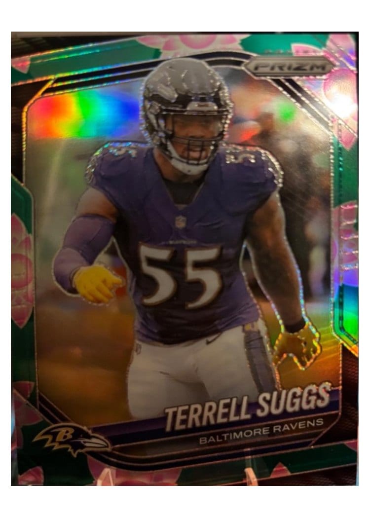 2025 Panini Prizm Base Set Terrell Suggs #93 card