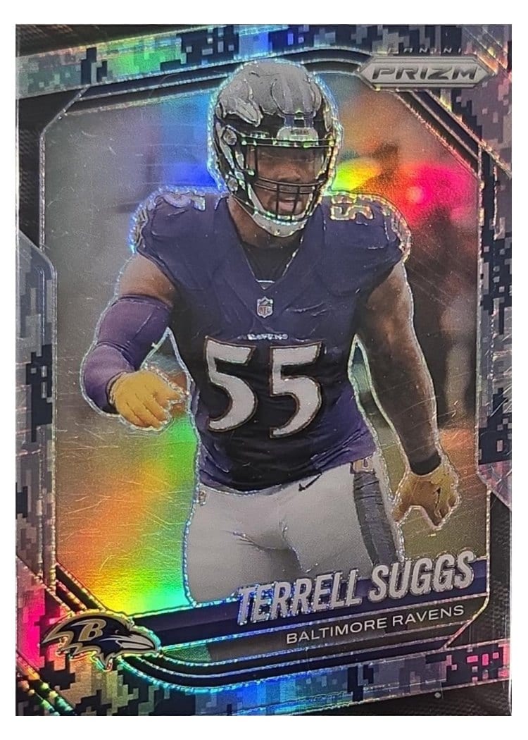 2025 Panini Prizm Base Set Terrell Suggs #93 card