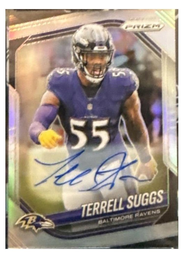 2025 Panini Prizm Base Set Terrell Suggs #93 card