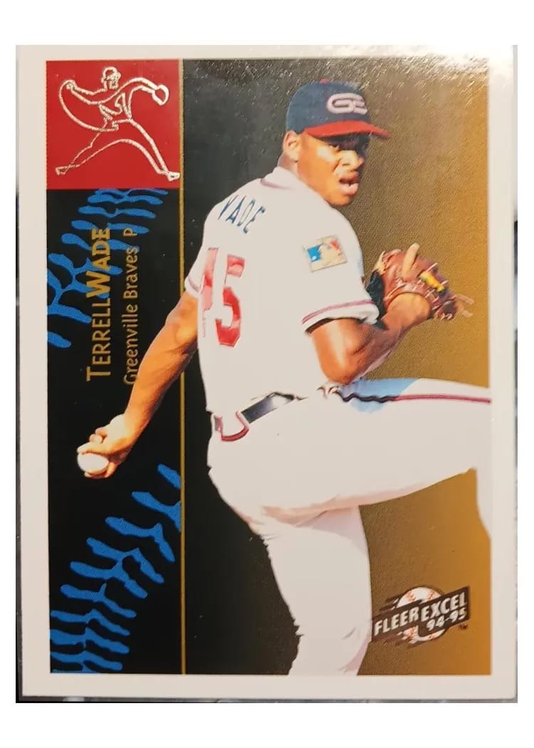 1994 Fleer Excel TERRELL WADE #159 card